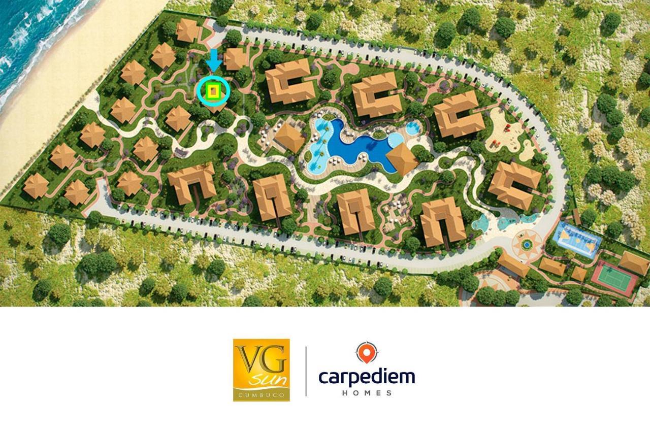 Vg Sun #102 - Apto De Dois Quartos Por Carpediem Cumbuco Exteriér fotografie